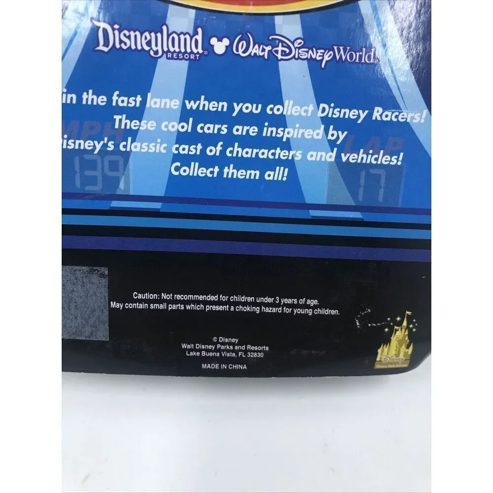 Disney Racers Jack Skellington 1/64 Scale Die Cast Metal Body Race Car. Sealed